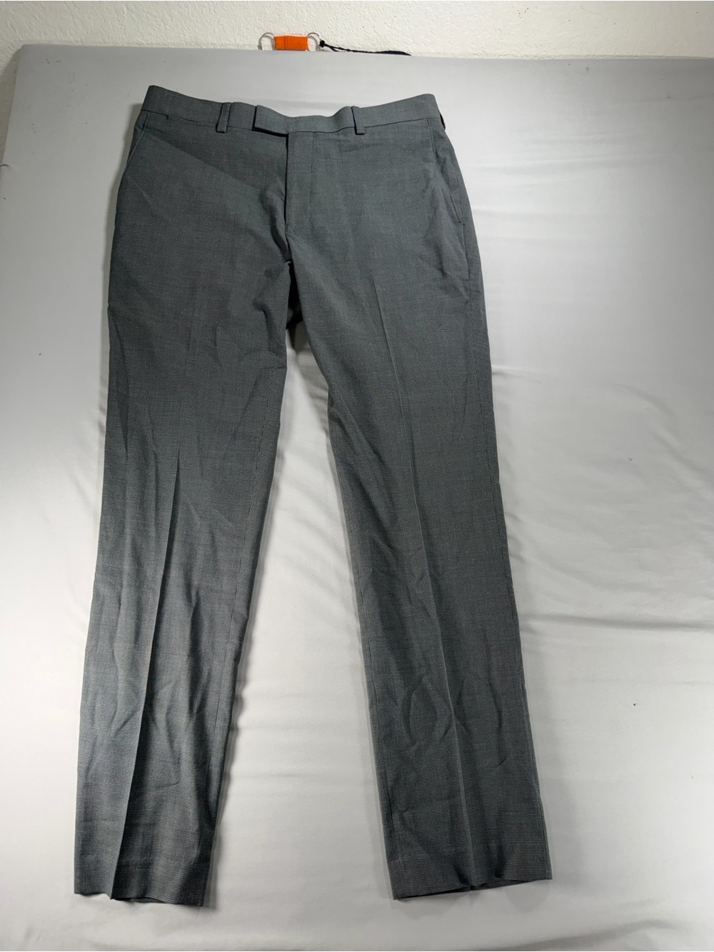 Louis Raphael Poly Viscose Stretch Gray Mens Dress Pants Slacks 36 X 32 #1093